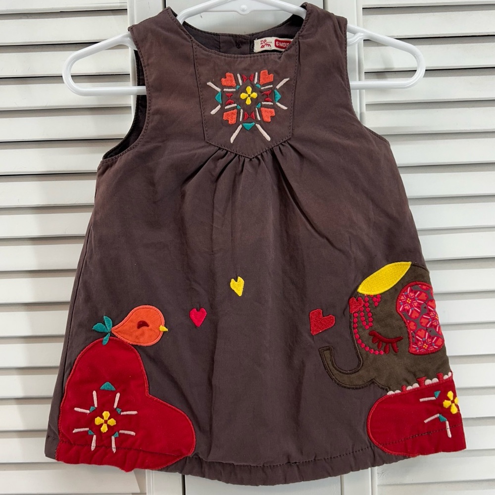 Dp Am 6M Padded Jumper Dress